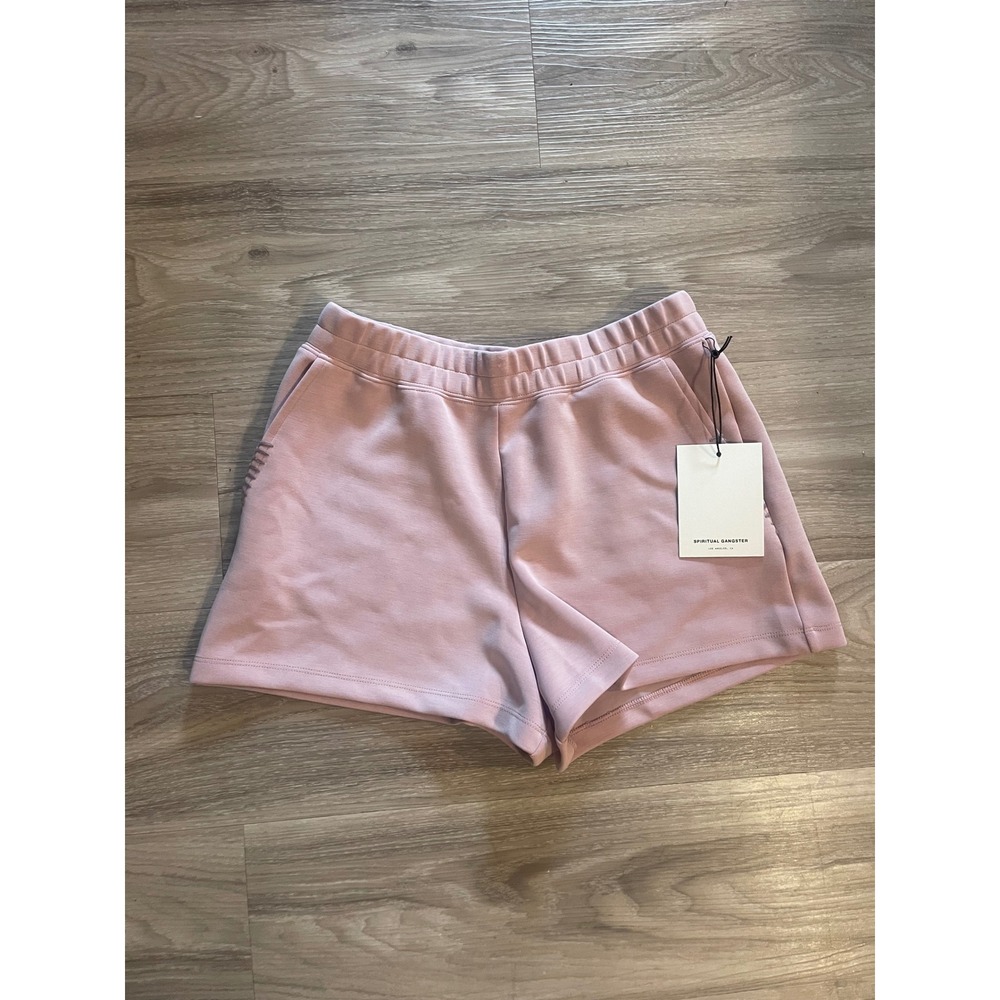 Spiritual Gangster NWT Athletic Shorts Pink Dunes Kai Lounge Shorts Sporty